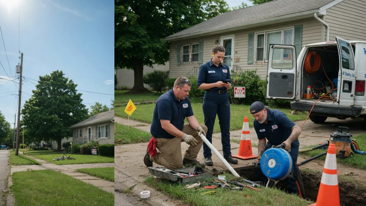 Sewer Line Repair in Houghton Lake, MI near me